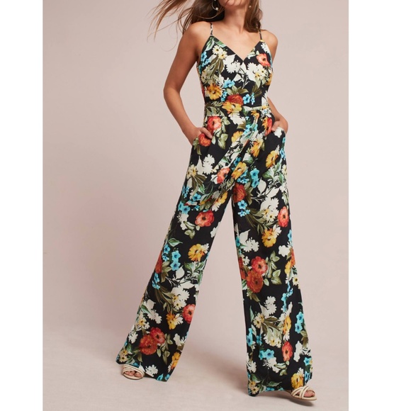 Yumi Kim Roe Floral Jumpsuit | Sz XS - Picture 3 of 5